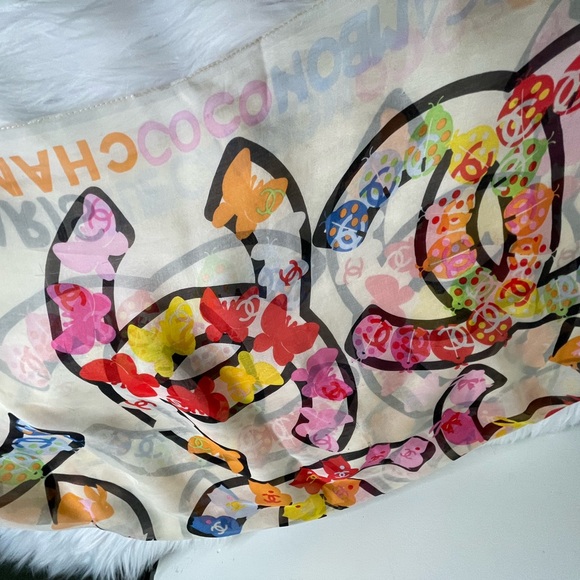 Chanel Rue Cambon Silk Scarf. - Picture 6 of 16